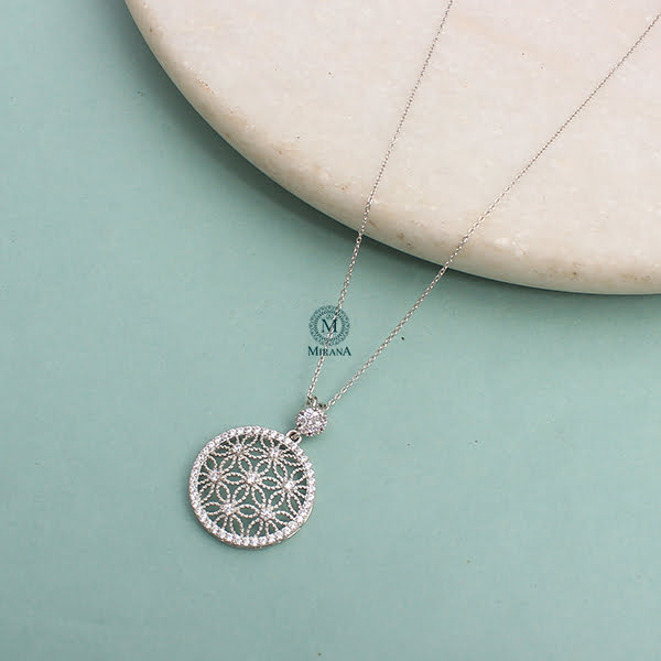 Shion 925 Pure Silver Designer Pendant