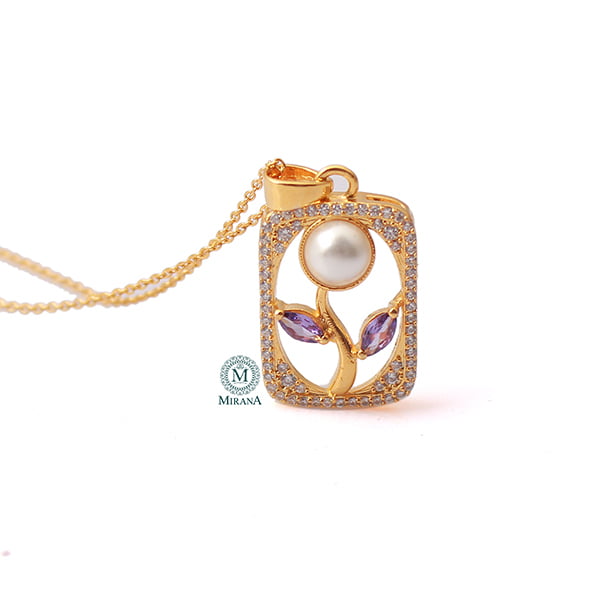 Olivia 925 Pure Silver Designer Pendant