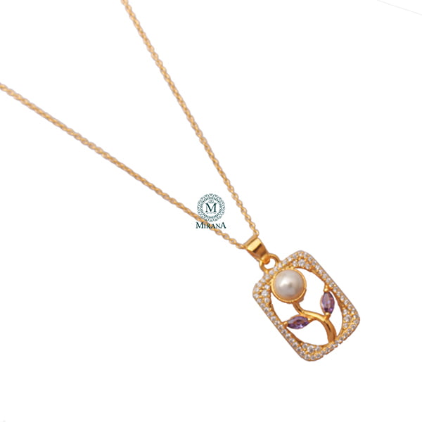 Olivia 925 Pure Silver Designer Pendant