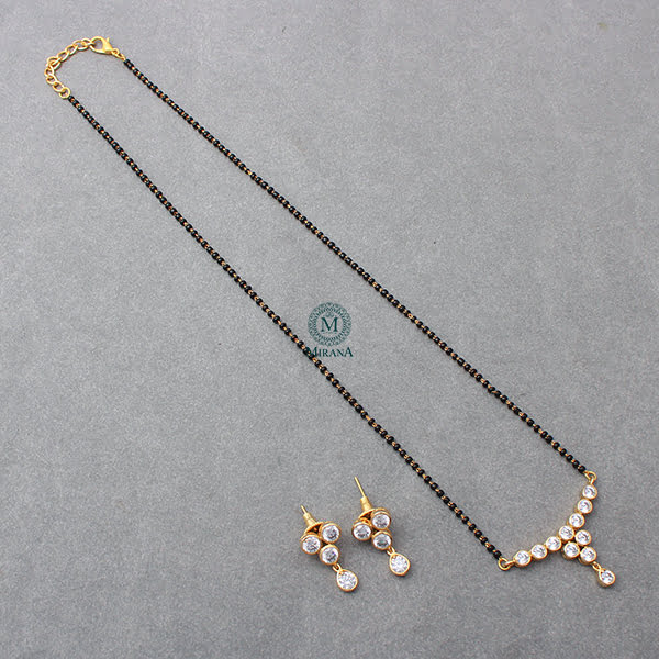 Helena CZ Designer Mangalsutra Set