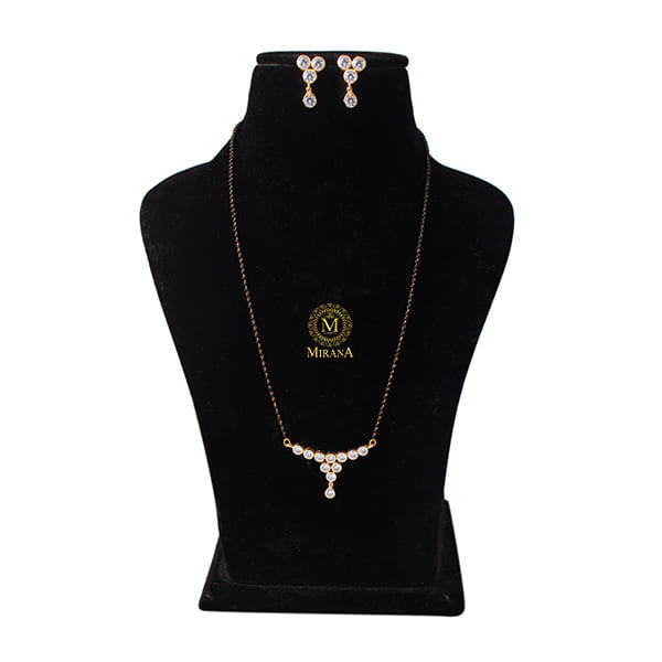 Helena CZ Designer Mangalsutra Set