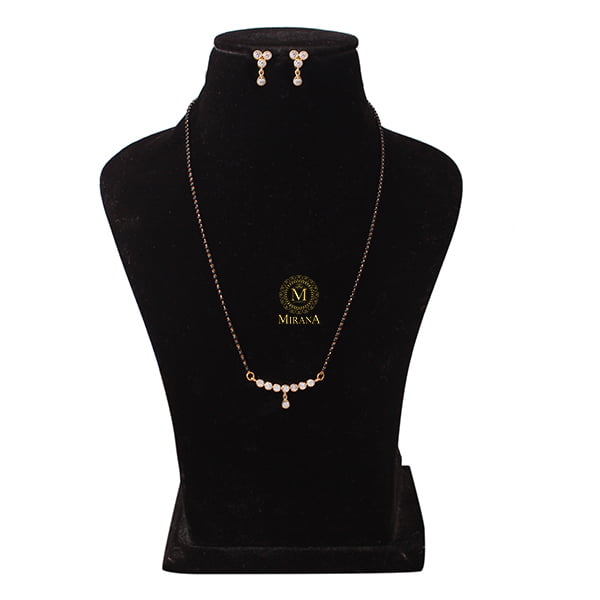 Sasha CZ Designer Mangalsutra Set