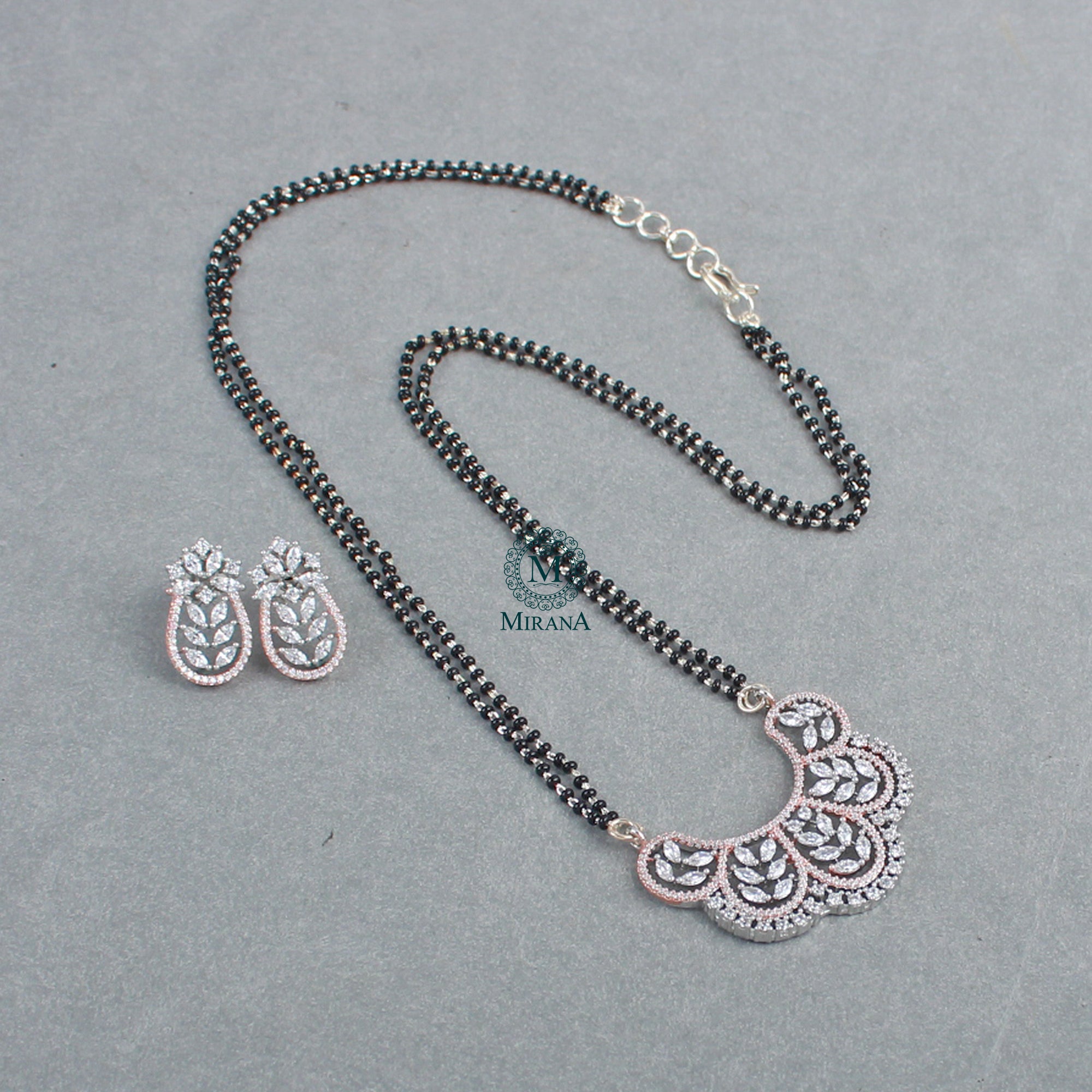 Maeve CZ Designer Mangalsutra Set
