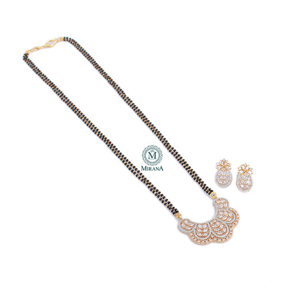 Maeve CZ Designer Mangalsutra Set