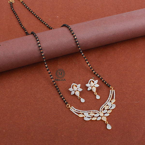 Isla CZ Designer Mangalsutra Set