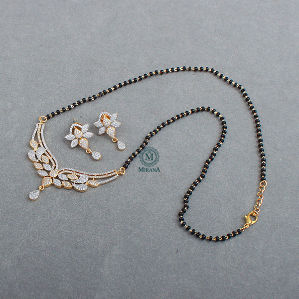Isla CZ Designer Mangalsutra Set