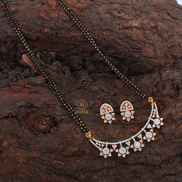 Camila CZ Designer Mangalsutra Set