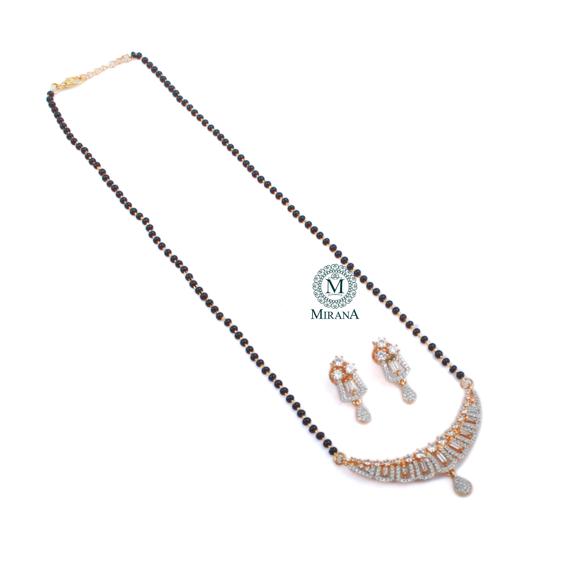 Hazel CZ Designer Mangalsutra Set