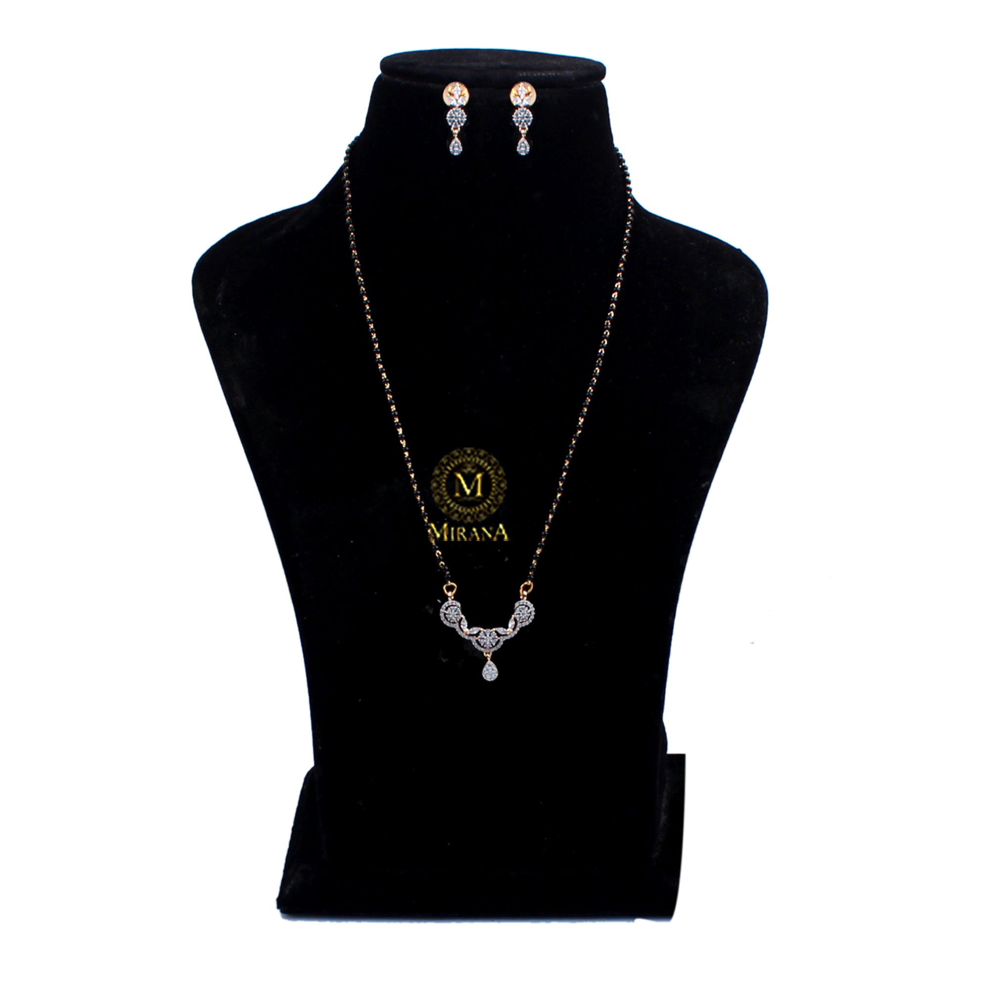 Delilah CZ Designer Mangalsutra Set