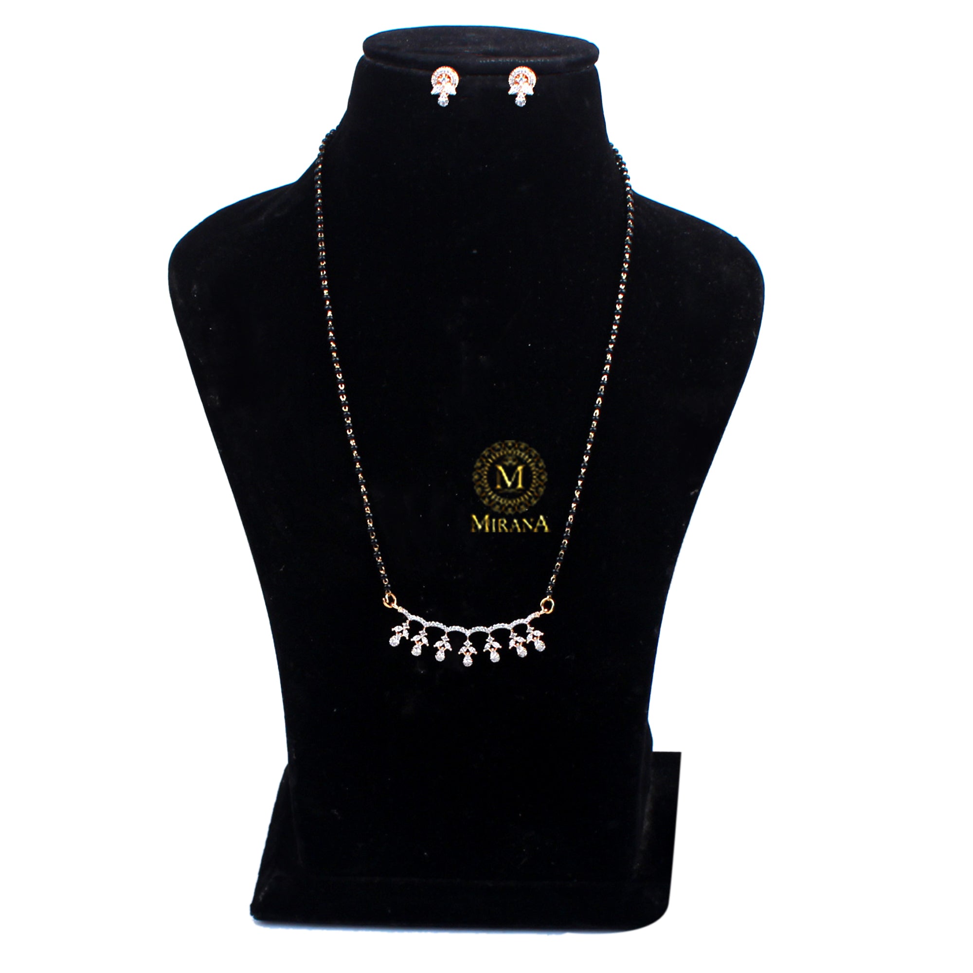 Millie CZ Designer Mangalsutra Set
