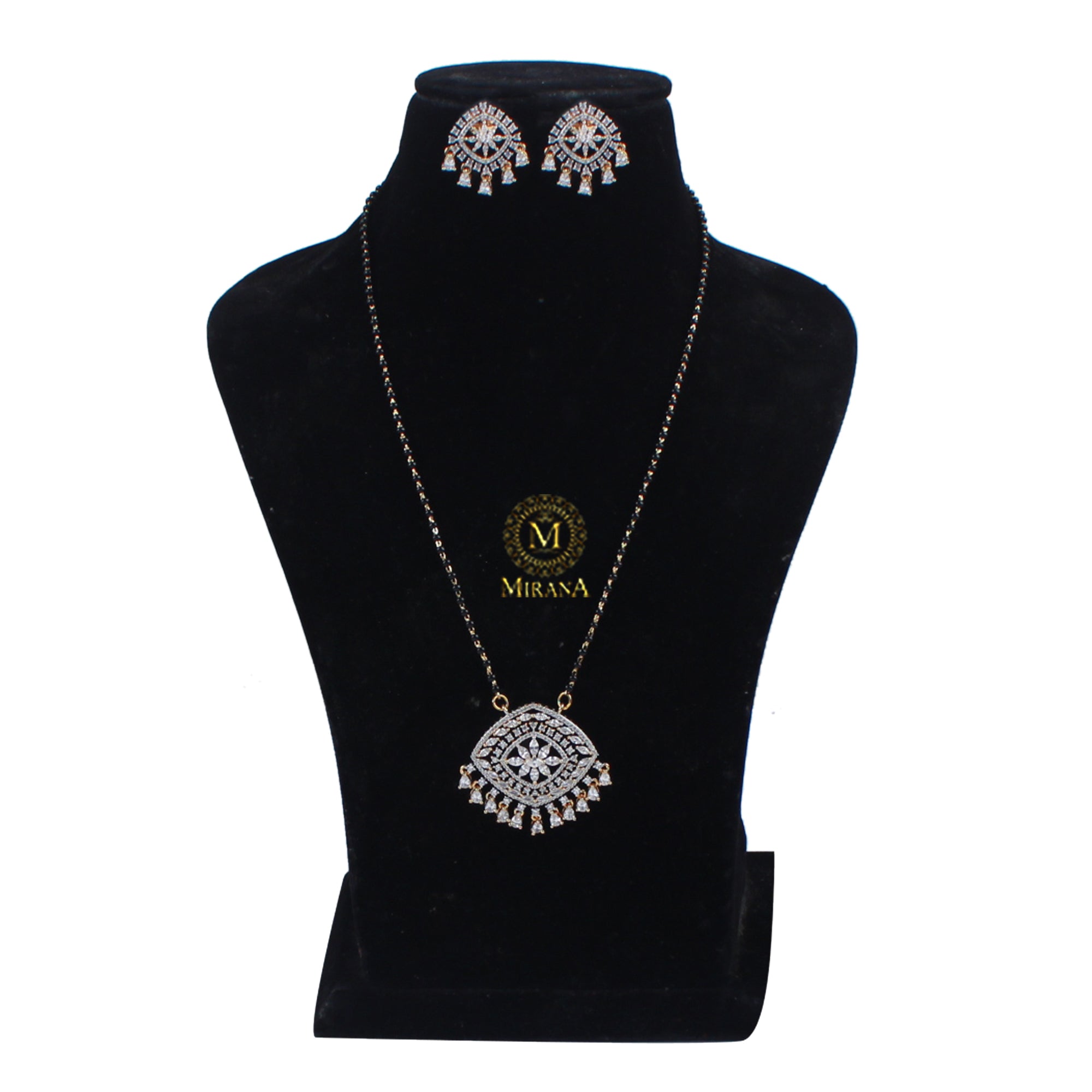 Claire CZ Designer Mangalsutra Set