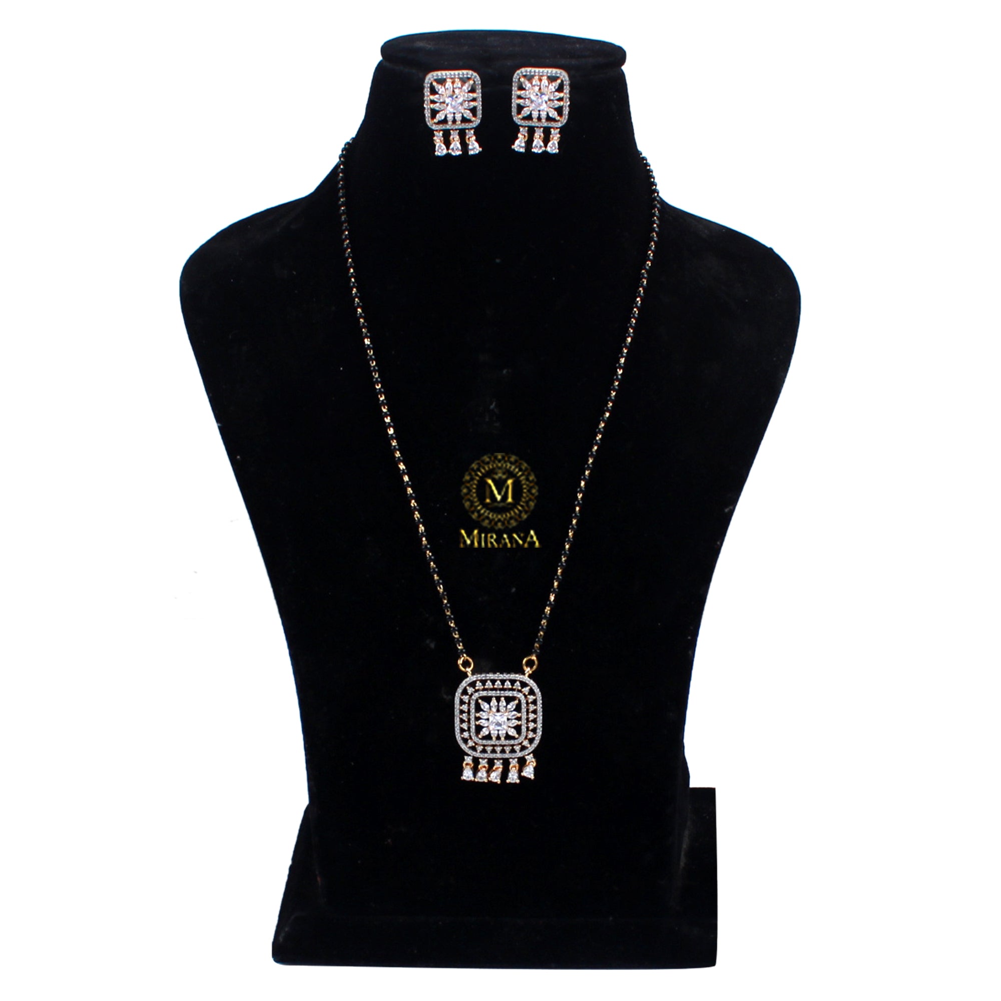 Elena CZ Designer Mangalsutra Set