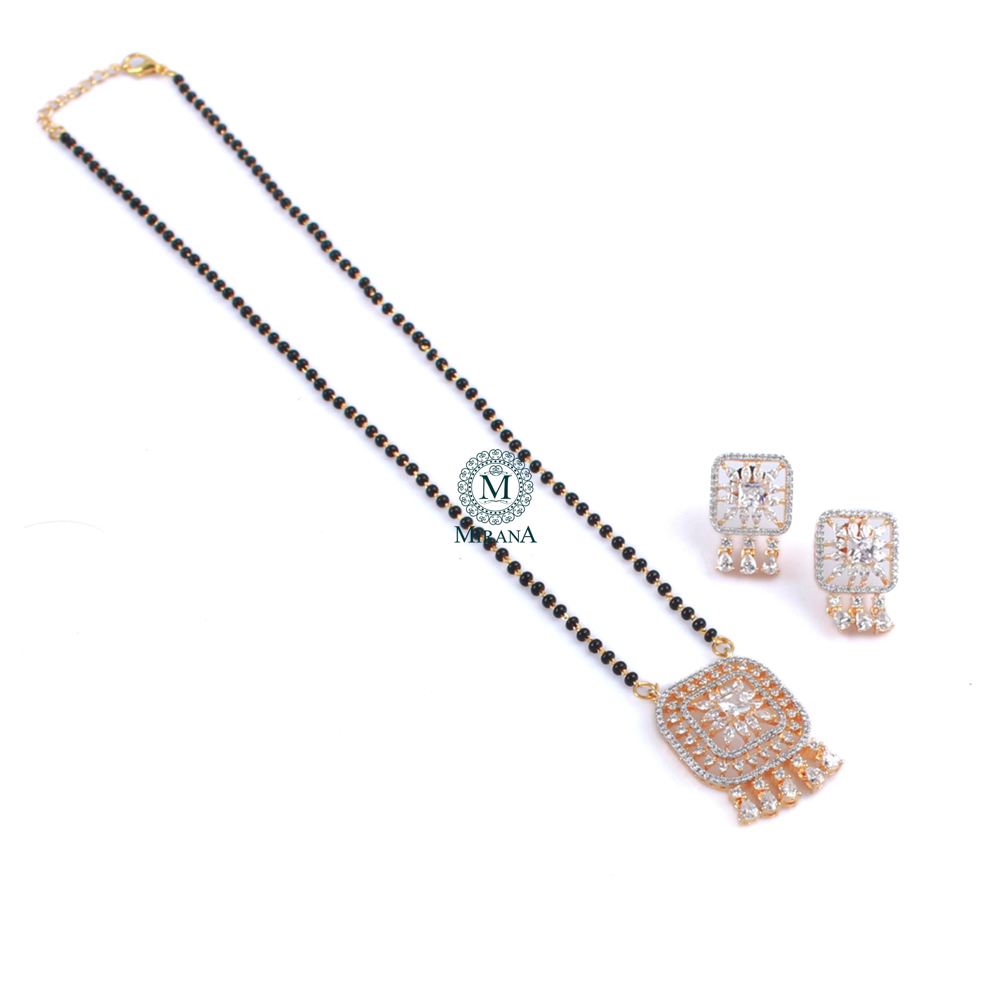 Elena CZ Designer Mangalsutra Set