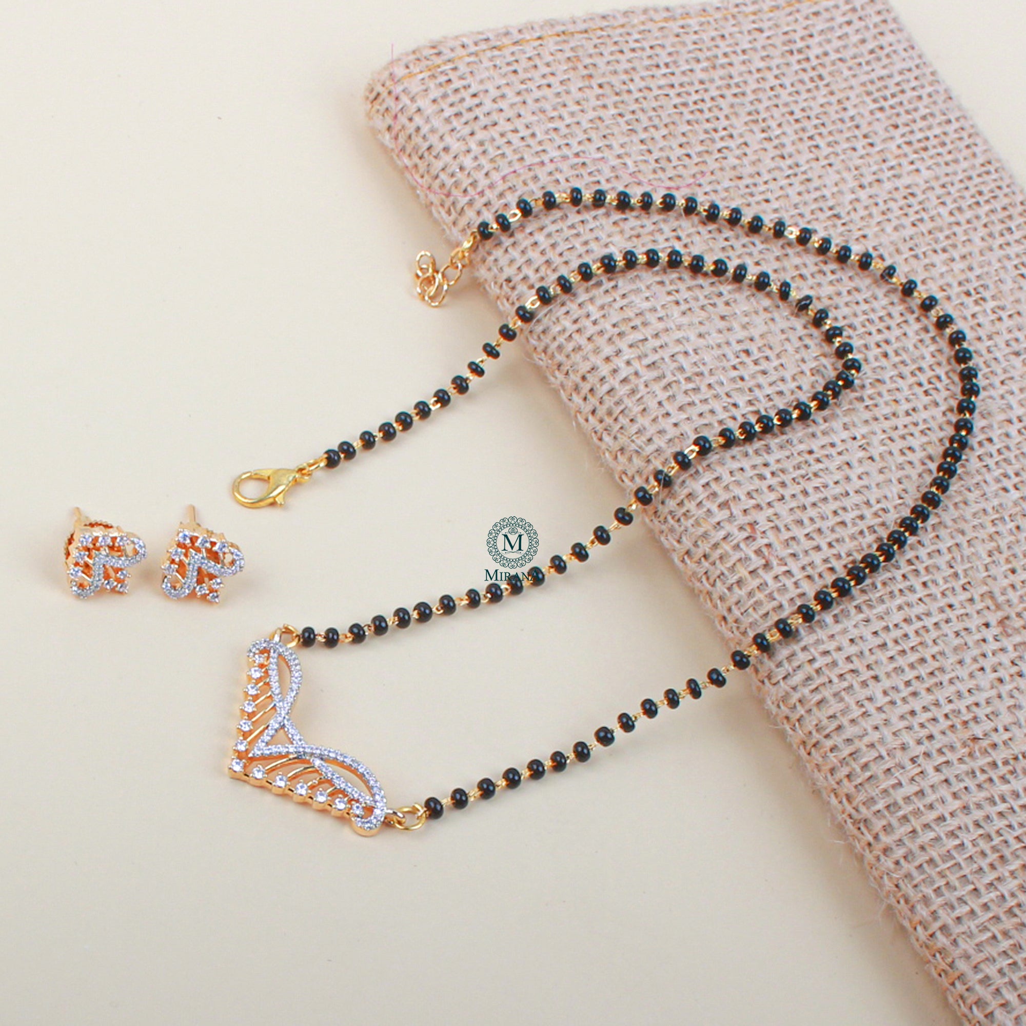 Eliana CZ Designer Mangalsutra Set