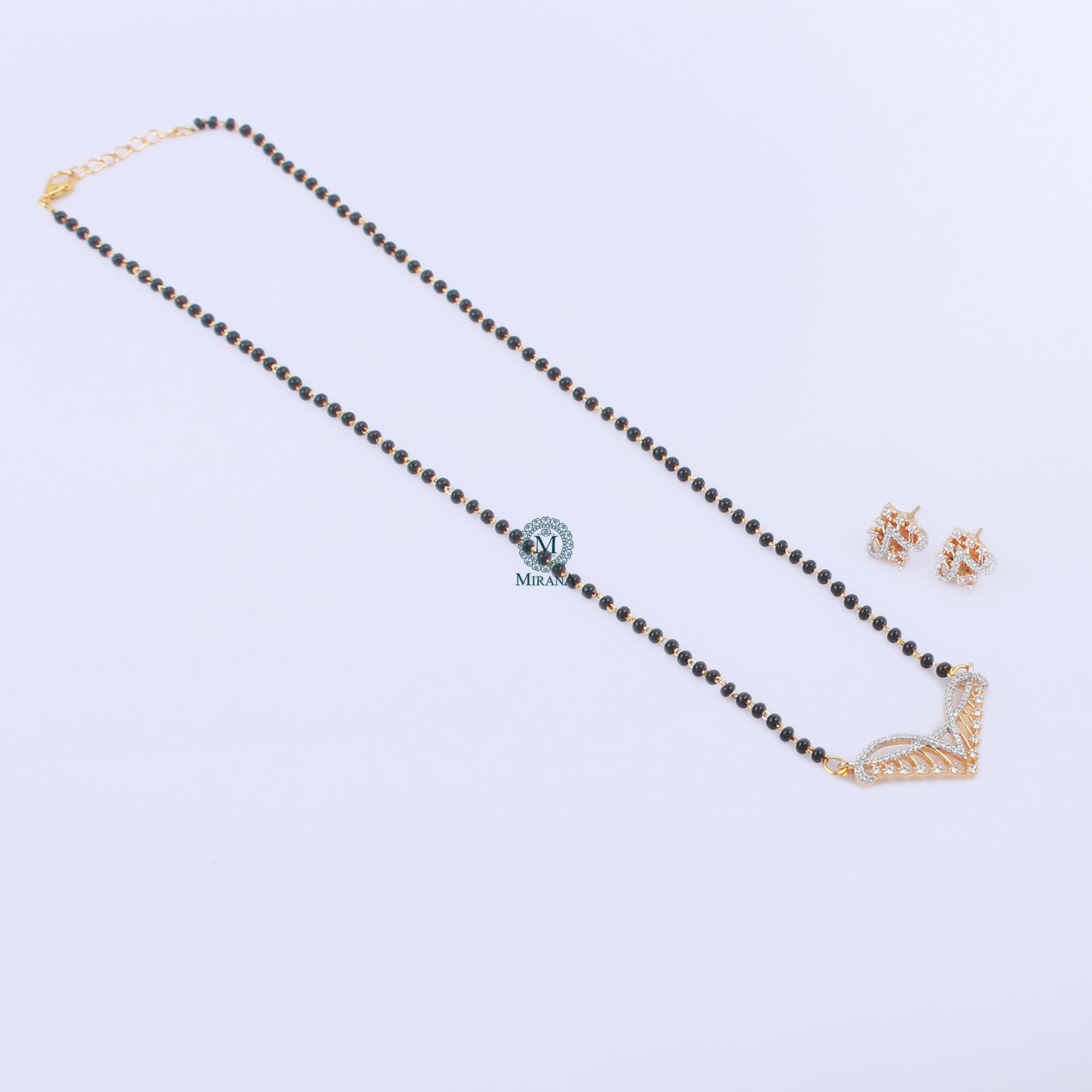 Eliana CZ Designer Mangalsutra Set