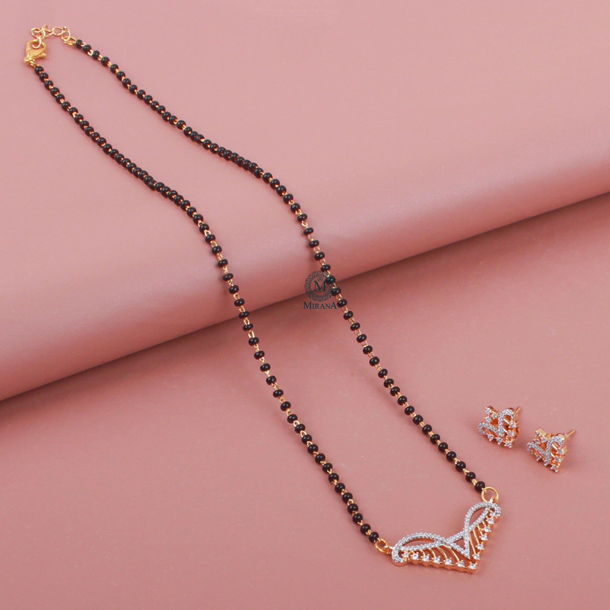 Eliana CZ Designer Mangalsutra Set