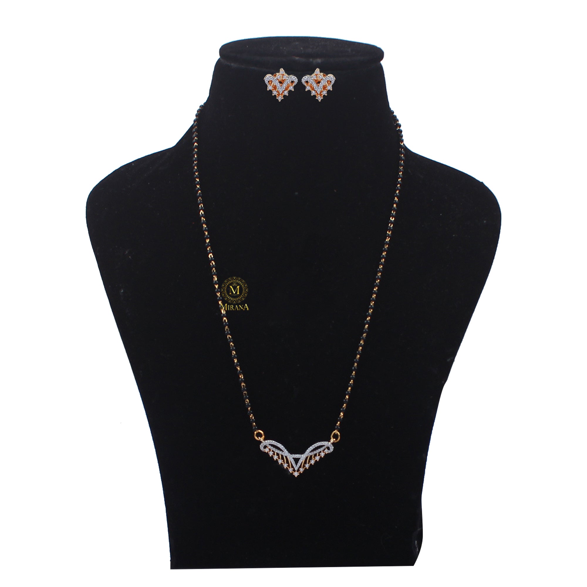 Eliana CZ Designer Mangalsutra Set