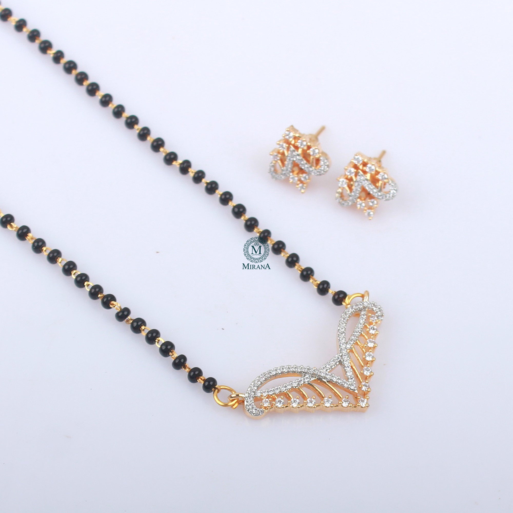 Eliana CZ Designer Mangalsutra Set