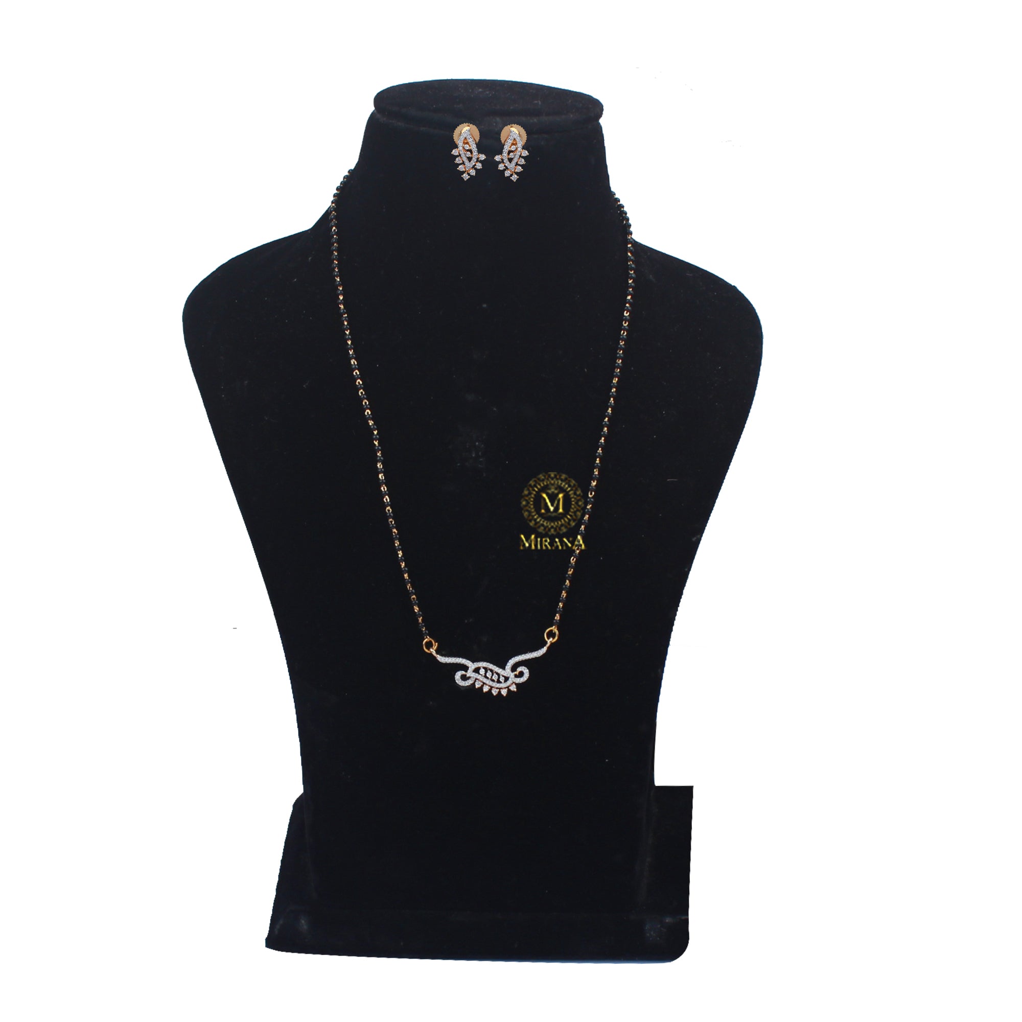 Amara CZ Designer Mangalsutra Set