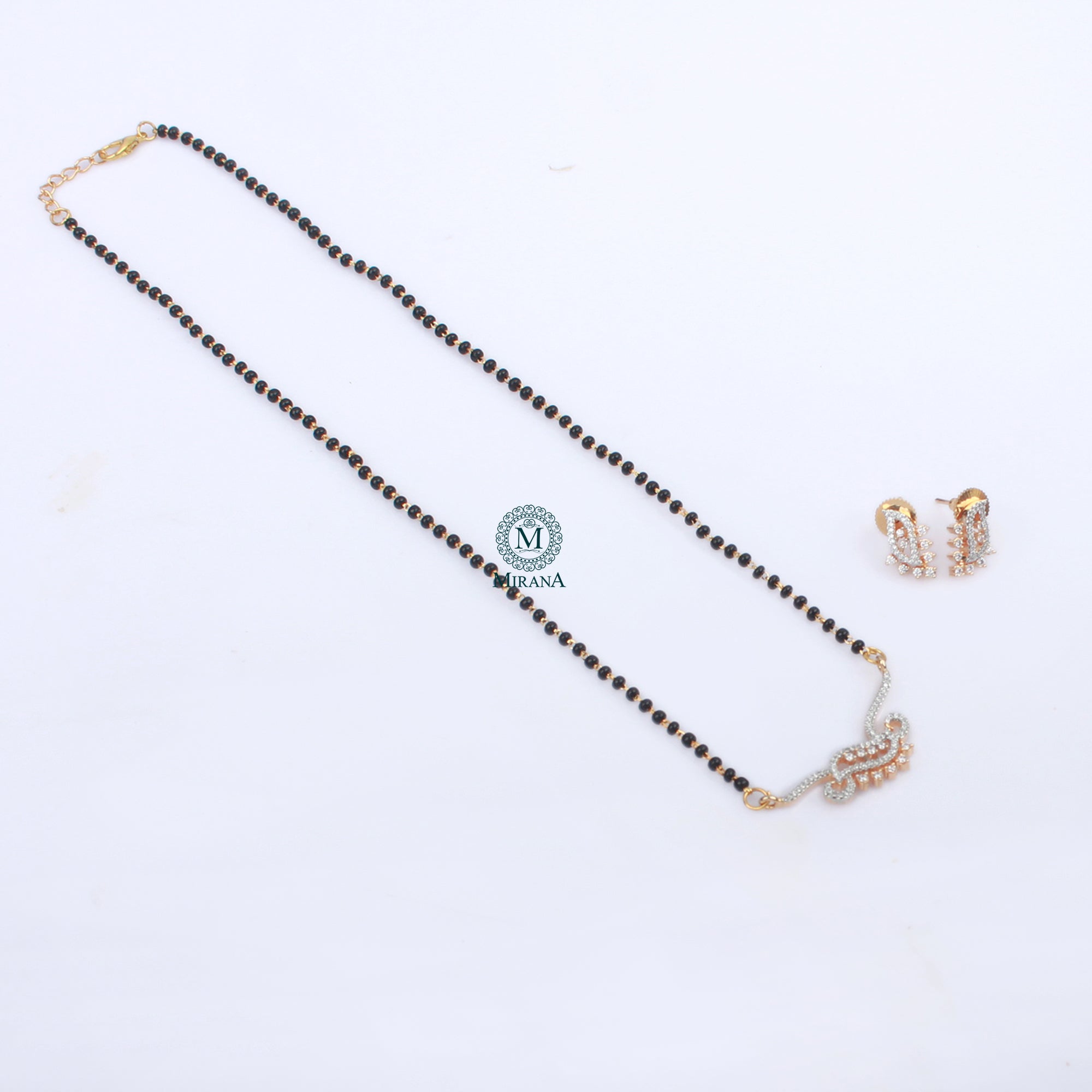 Amara CZ Designer Mangalsutra Set