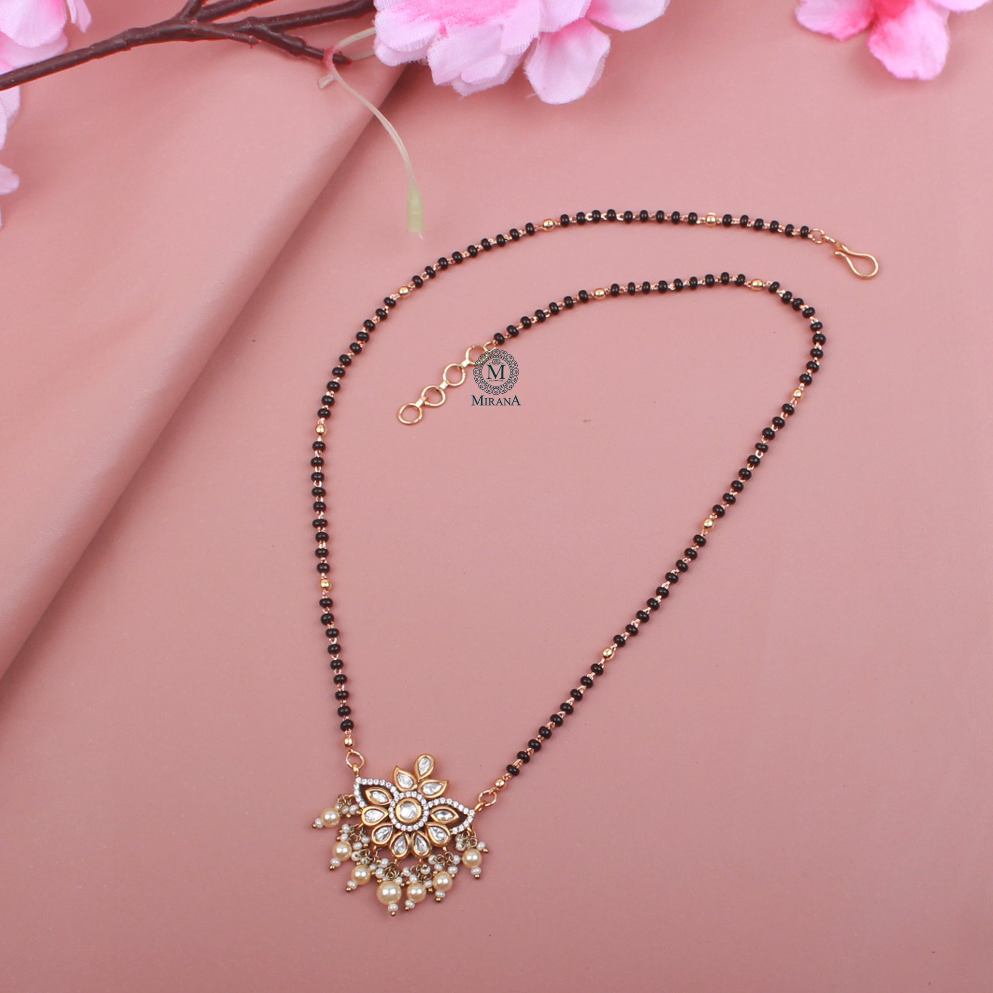 Mansi Polki Designer Mangalsutra