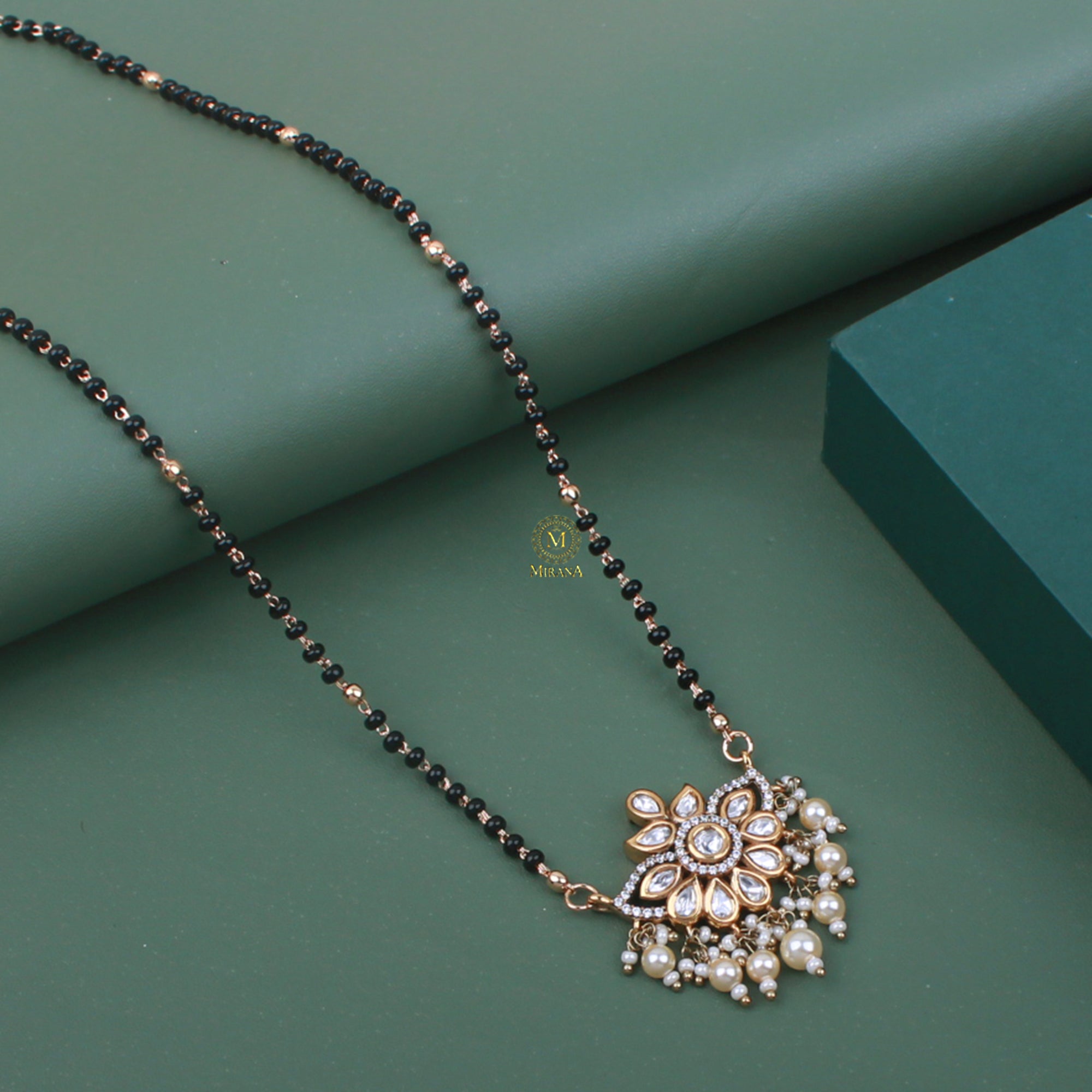 Mansi Polki Designer Mangalsutra