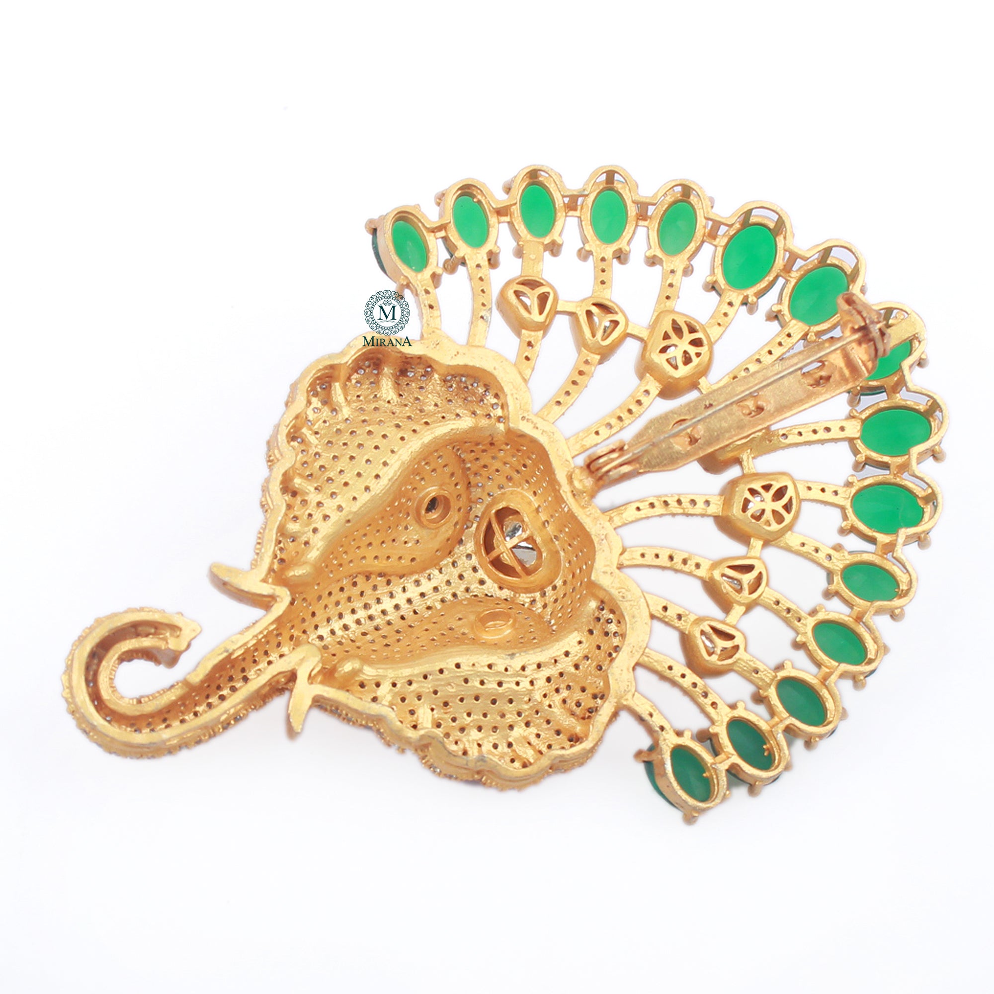 Darsh Moissanite Designer Brooch