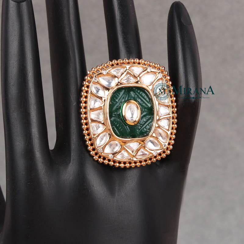 Srinidhi Bridal Polki Ring