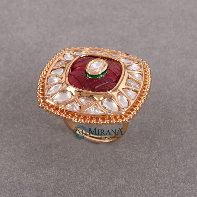 Srinidhi Bridal Polki Ring