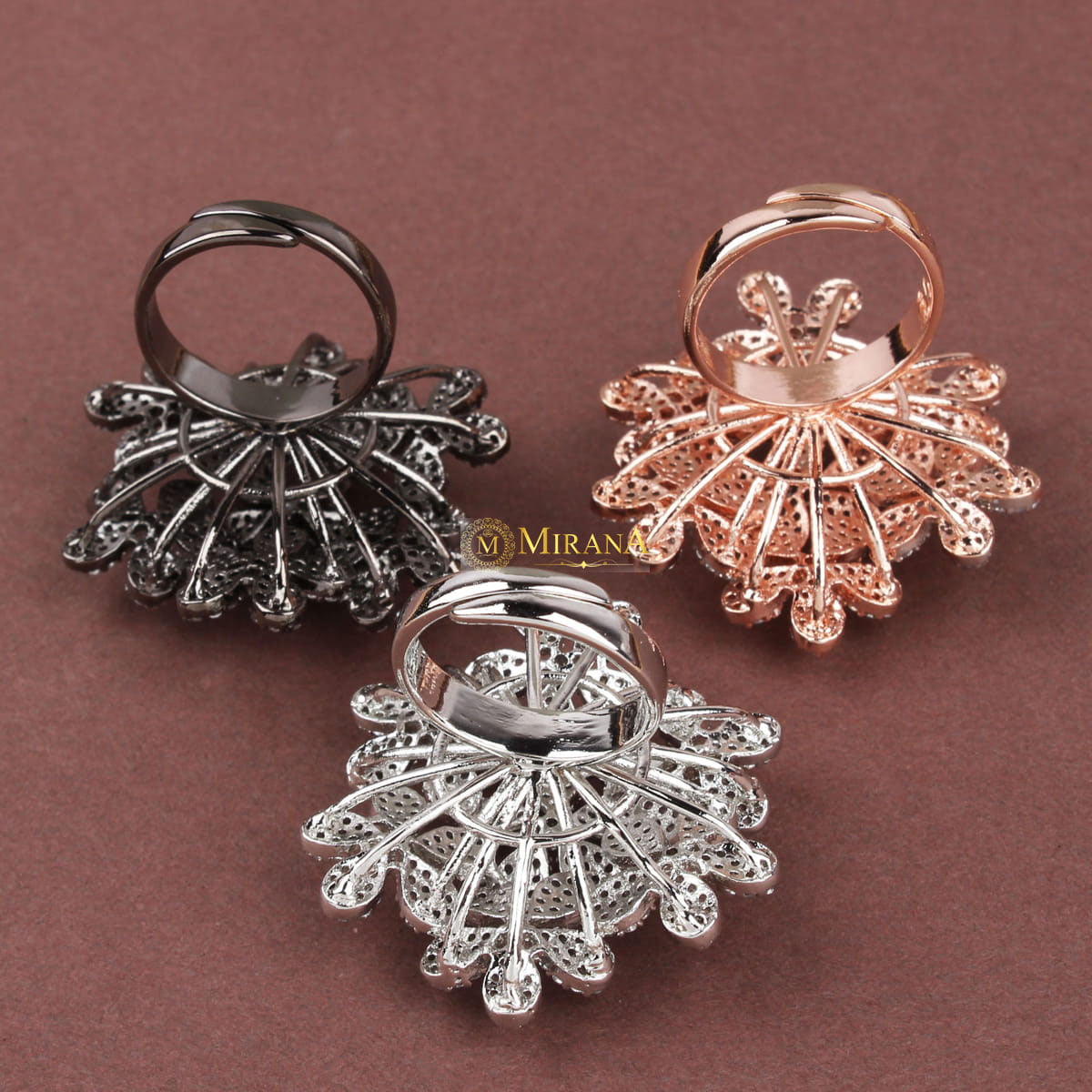 Bunch Of Flower Ring
