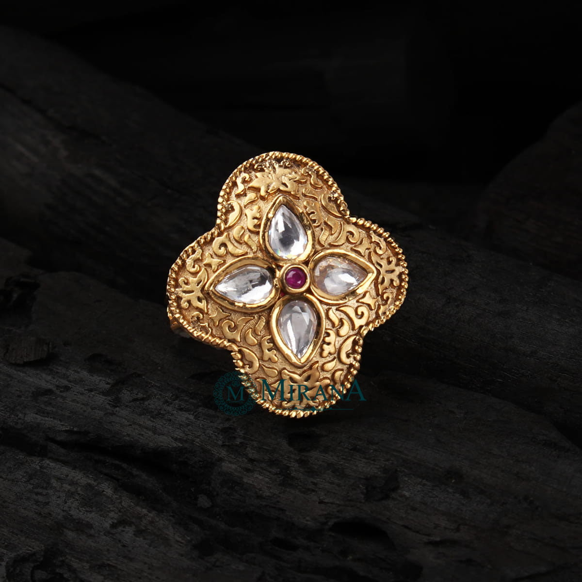 Manjiri Antique Ring