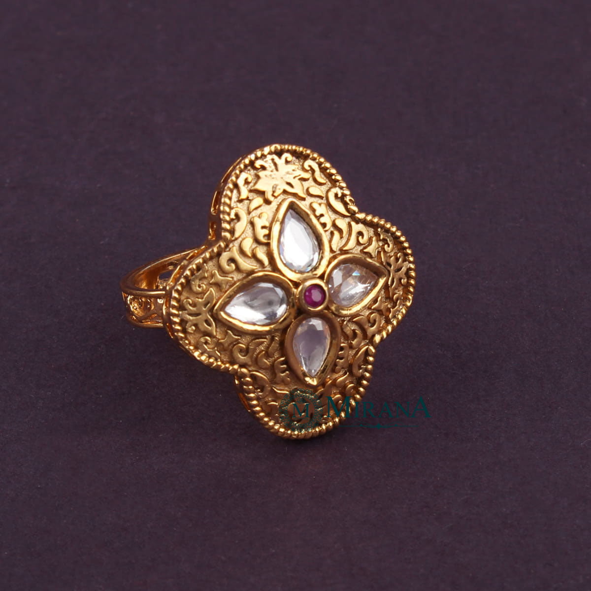 Manjiri Antique Ring