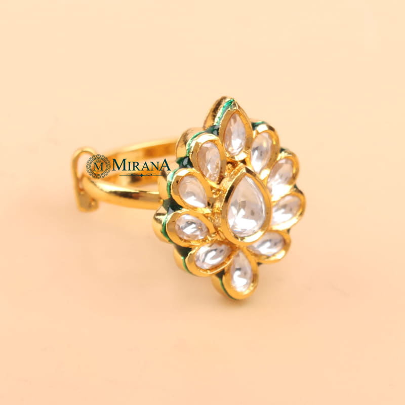 Sanaya Kundan Ring