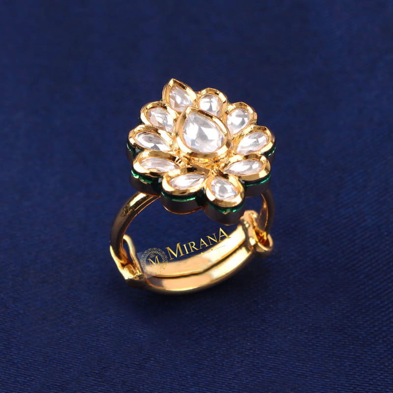 Sanaya Kundan Ring