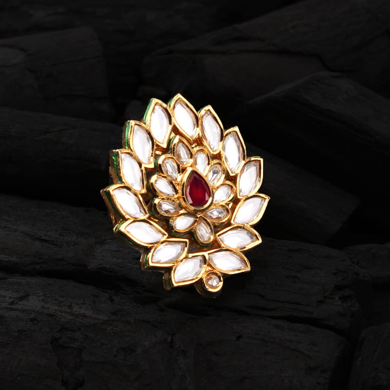 MJRG21R173-1-Mudra-Red-Colored-Kundan-Leaf-Ring-Gold-Look-1-2.jpg