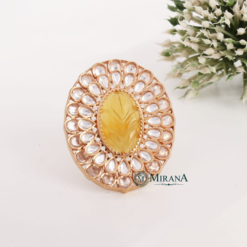 Mohira Bridal Polki Ring