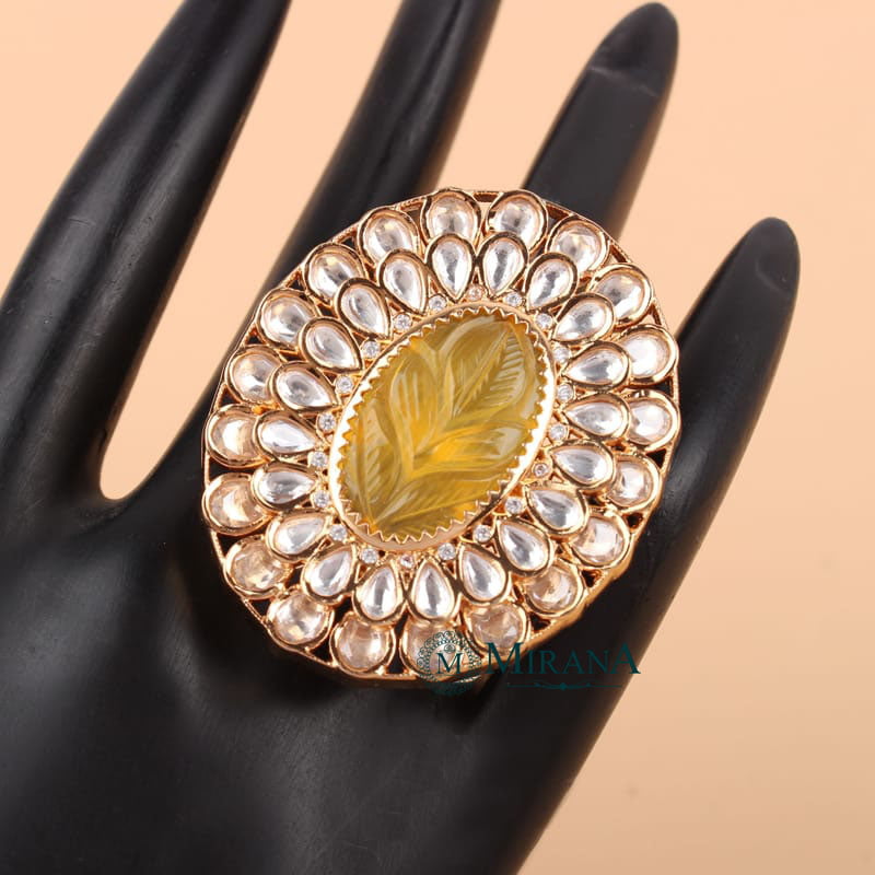 Mohira Bridal Polki Ring
