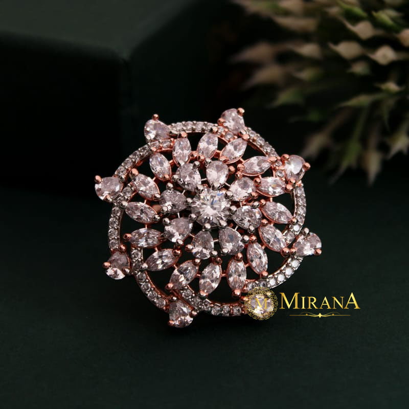 Niya Flower Designer Ring