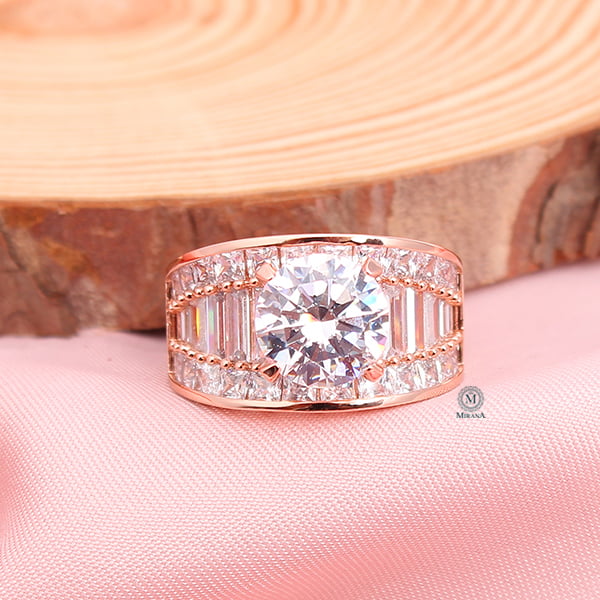 Iris CZ Designer Ring