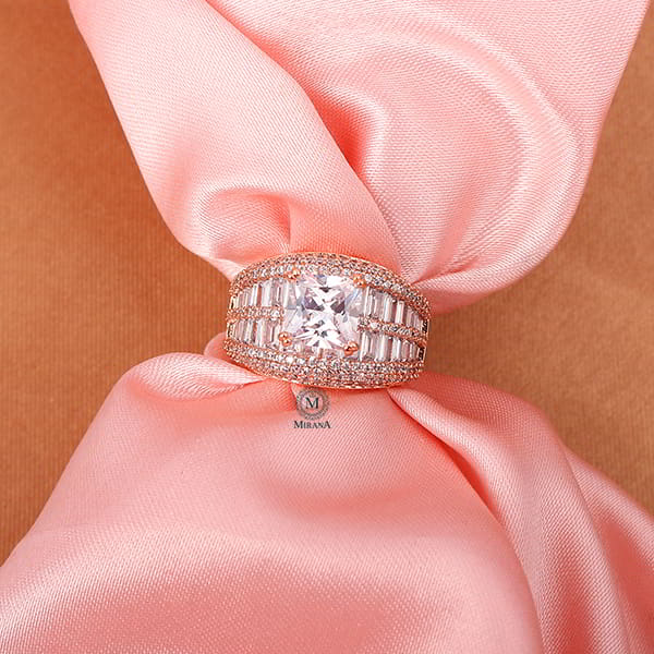 Gelsey CZ Designer Ring