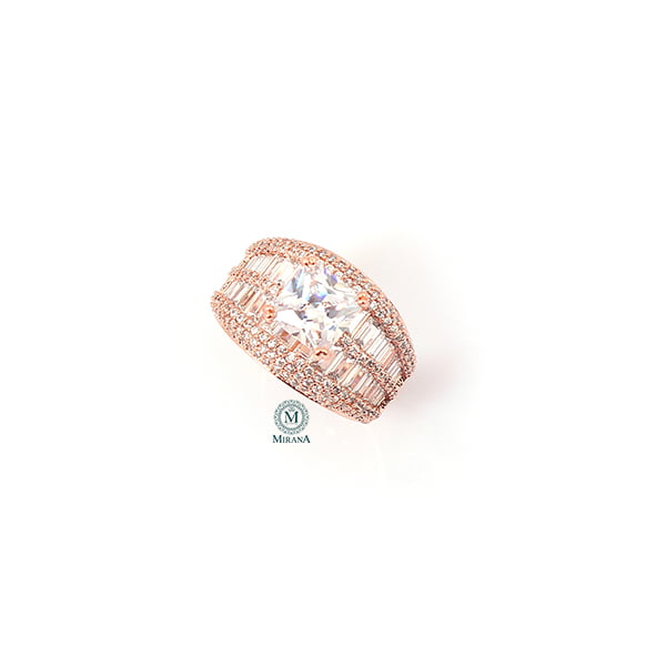 Gelsey CZ Designer Ring