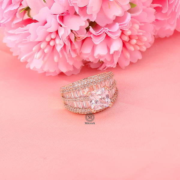 Gelsey CZ Designer Ring