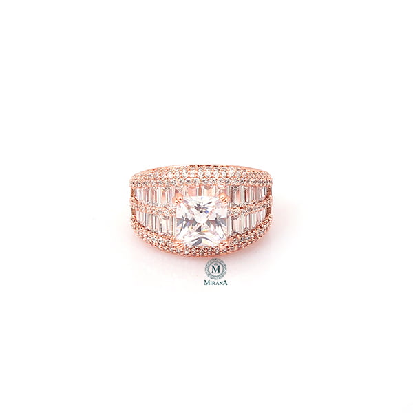 Gelsey CZ Designer Ring
