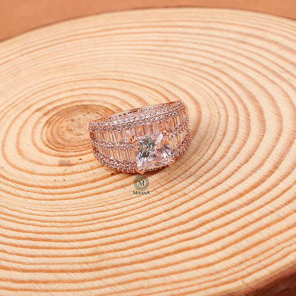 Gelsey CZ Designer Ring