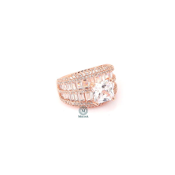 Gelsey CZ Designer Ring