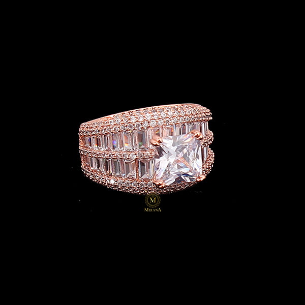 Gelsey CZ Designer Ring