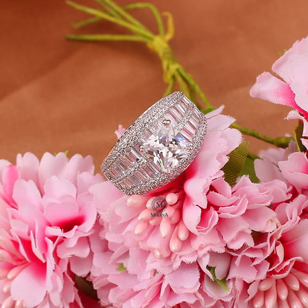Gelsey CZ Designer Ring