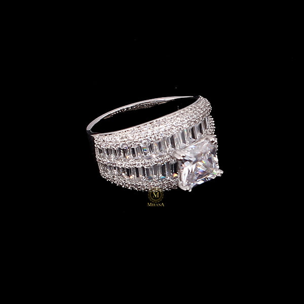 Gelsey CZ Designer Ring