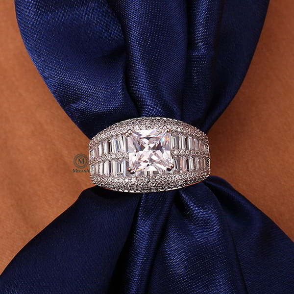 Gelsey CZ Designer Ring