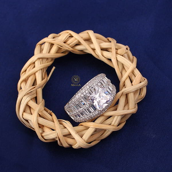 Gelsey CZ Designer Ring